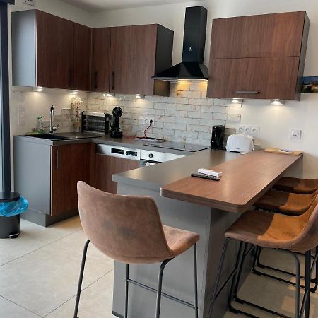 Studio Loft Du Lac Avec Terrasse Avec Vue Sur Le Lac Et La Motte Apartment Vaivre-et-Montoille Luaran gambar
